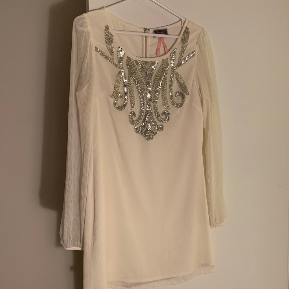 White fancy dress
